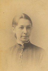 According to my Aunt Corinne this is my grandmother's aunt Karoline ("Lena"), sister of the author of the letter.