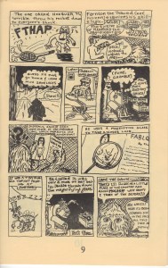 These pages made up a good share of issue number three of The Portable Wall