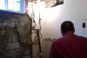 Darkroom at our house, being gutted.